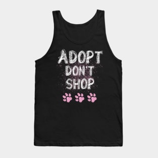 Adopt Don't Shop - Dog Lovers Dogs Tank Top